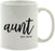 Personalized Baby Pregnancy Announcement Coffee Mug Gift Aunt Est.-Set of 1-Andaz Press-
