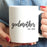 Personalized Baby Pregnancy Announcement Coffee Mug Gift Godmother Est.-Set of 1-Andaz Press-