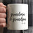Personalized Baby Pregnancy Announcement Coffee Mug Gift Grandma and Grandpa Est.-Set of 1-Andaz Press-