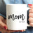 Personalized Baby Pregnancy Announcement Coffee Mug Gift Mom Est.-Set of 1-Andaz Press-