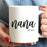 Personalized Baby Pregnancy Announcement Coffee Mug Gift Nana Est.-Set of 1-Andaz Press-