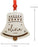 Personalized Engraved Real Wood Christmas Ornament, Winter Bell Script Font-Set of 1-Andaz Press-
