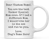 Personalized Funny Dog Mom Coffee Mug Gag Gift Best Cocker Spaniel Dog Mom Bite in Ass and Run to You-Set of 1-Andaz Press-