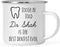 Personalized Graduation Stainless Steel Campfire Coffee Mug Gift Tooth be Told Dr. Clark is The Best Dentist Ever-Set of 1-Andaz Press-