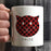 Personalized Hot Chocolate Coffee Mug Gift Buffalo Lumberjack Red Plaid Cat-Set of 1-Andaz Press-