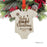 Personalized Laser Engraved Wood Christmas Ornament, Baby's First Christmas Onesie Shape, Custom Name-Set of 1-Andaz Press-
