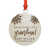 Personalized Laser Engraved Wood Christmas Ornament, Chef Spatula, Custom Name-Set of 1-Andaz Press-