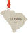 Personalized Laser Engraved Wood Christmas Ornament, Custom Names, Tennessee-Set of 1-Andaz Press-