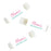Personalized Magical Rainbow Unicorn Birthday Lip Balm Favors, Custom Name-Set of 12-Andaz Press-