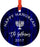 Personalized Metal Ornaments, Happy Hanukkah, Custom Name, Custom Year-Set of 1-Andaz Press-