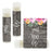 Personalized Party Lip Balm Favors, Florals on Gray Rustic Wood, Your Text Here-Set of 12-Andaz Press-