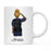 Personalized Police Officer Coffee Mug Part 1-Set of 1-Andaz Press-Female Police Officer 1-