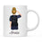 Personalized Police Officer Coffee Mug Part 1-Set of 1-Andaz Press-Female Police Officer 1-