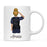 Personalized Police Officer Coffee Mug Part 1-Set of 1-Andaz Press-Female Police Officer 1-
