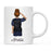 Personalized Police Officer Coffee Mug Part 1-Set of 1-Andaz Press-Female Police Officer 1-