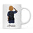 Personalized Police Officer Coffee Mug Part 1-Set of 1-Andaz Press-Female Police Officer 1-