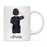 Personalized Police Officer Coffee Mug Part 1-Set of 1-Andaz Press-Female Police Officer 1-