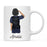 Personalized Police Officer Coffee Mug Part 1-Set of 1-Andaz Press-Female Police Officer 1-