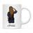 Personalized Police Officer Coffee Mug Part 1-Set of 1-Andaz Press-Female Police Officer 1-