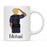 Personalized Police Officer Coffee Mug Part 2-Set of 1-Andaz Press-Male Police Officer 1-
