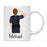 Personalized Police Officer Coffee Mug Part 2-Set of 1-Andaz Press-Male Police Officer 1-