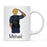 Personalized Police Officer Coffee Mug Part 2-Set of 1-Andaz Press-Male Police Officer 1-