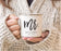 Personalized Stainless Steel Campfire Coffee Mugs Gift Set Mr. Mr. Williams Est. 2019 Script Style-Set of 2-Andaz Press-