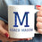Personalized Teacher Coffee Mug Gift M Coach Mason-Set of 1-Andaz Press-