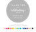 Personalized Thank you For Celebrating With Us Circle Label Stickers-Set of 40-Andaz Press-