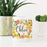 Personalized Wedding Party Coffee Mug Gift Vintage Bohemian Floral Flowers-Set of 1-Andaz Press-
