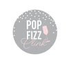 Pink Blush and Gray Pop Fizz Clink Wedding Popcorn Box DIY Party Favors Kit-Set of 24-Andaz Press-