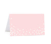 Pink Blush and Gray Pop Fizz Clink Wedding Printable Small Table Tent Place Cards-Set of 20-Andaz Press-