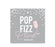 Pink Blush and Gray Pop Fizz Clink Wedding Square Gift Tags, Pop Fizz Clink Thank You-Set of 24-Andaz Press-