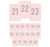 Pink Blush and Gray Pop Fizz Clink Wedding Table Numbers-Set of 20-Andaz Press-1-20-