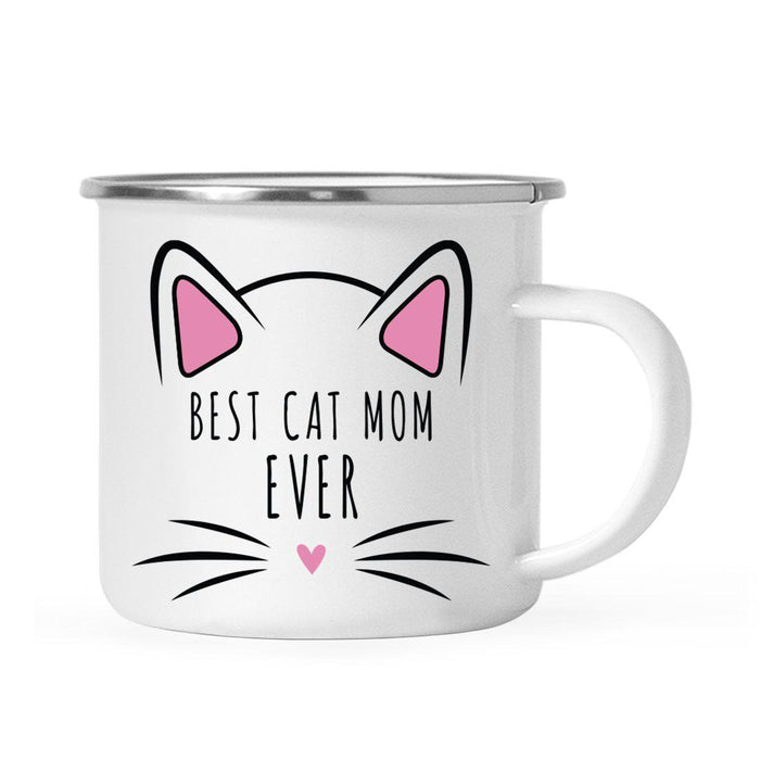Pink Cat Svg Campfire Coffee Mug-Set of 1-Andaz Press-Best Cat Mom-