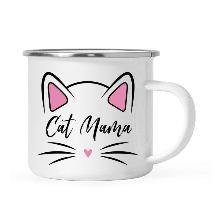 Pink Cat Svg Campfire Coffee Mug-Set of 1-Andaz Press-Cat Mama-