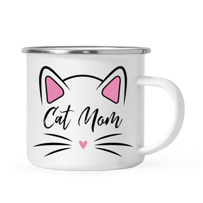 Pink Cat Svg Campfire Coffee Mug-Set of 1-Andaz Press-Cat Mom-