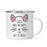 Pink Cat Svg Campfire Coffee Mug-Set of 1-Andaz Press-Happy-
