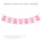 Pink Girl Nautical Baby Shower Party Signs & Banner Decorations-Set of 20-Andaz Press-