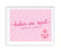 Pink Girl Nautical Baby Shower Party Signs-Set of 1-Andaz Press-Thank You For Celebrating With Us!-