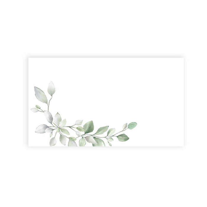 Place Cards for Wedding Party Tables, Seating Name Place Cards, Wedding Decorations Design 1-Set of 60-Andaz Press-Greenery-