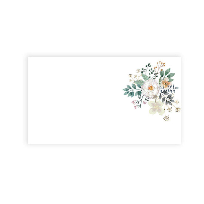 Place Cards for Wedding Party Tables, Seating Name Place Cards, Wedding Decorations Design 1-Set of 60-Andaz Press-Spring Greenery Florals-