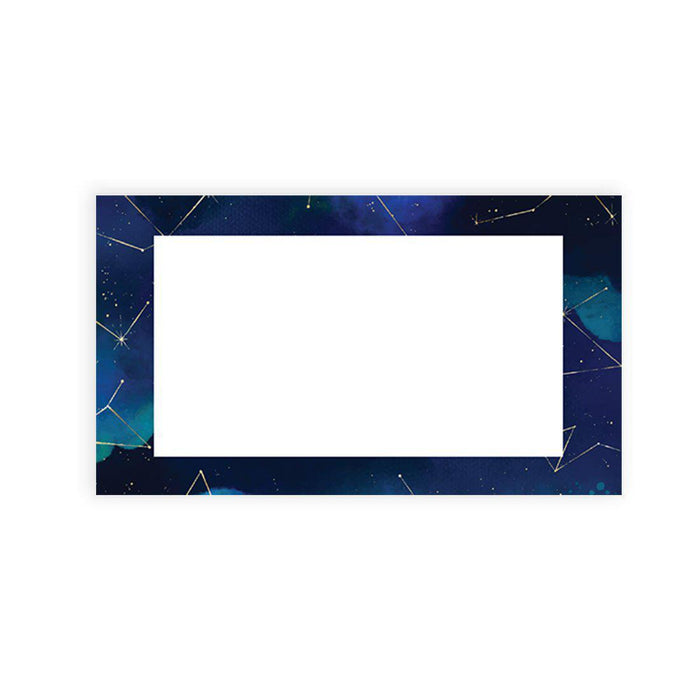 Place Cards for Wedding Party Tables, Seating Name Place Cards for Holders, Design 2-Set of 60-Andaz Press-Dark Green Elegant Ornate-