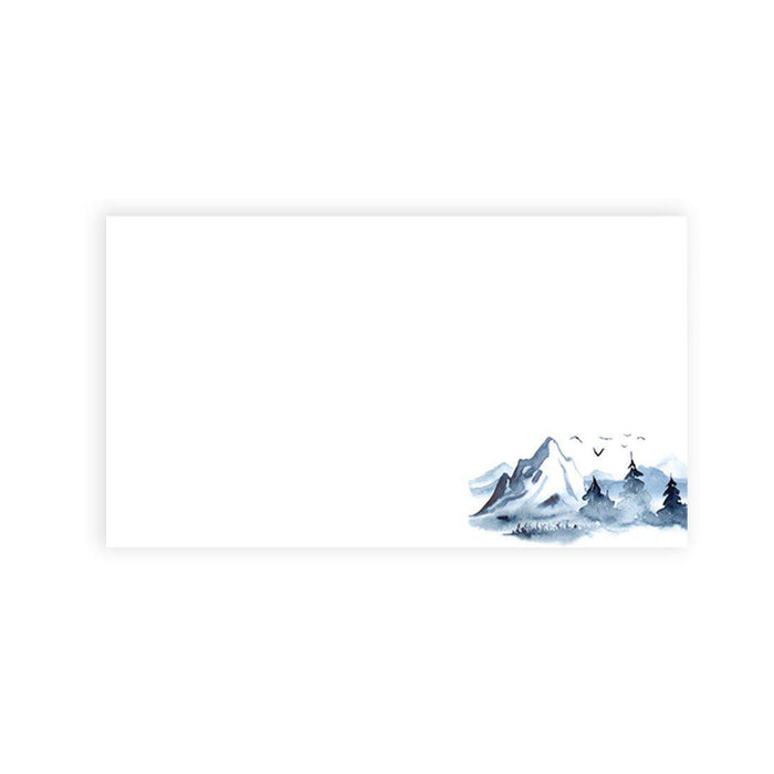 Place Cards for Wedding Party Tables, Seating Name Place Cards for Holders, Design 2-Set of 60-Andaz Press-Dark Green Elegant Ornate-