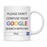 Please Do Not Confuse Your Google Search with My Degree Ceramic Coffee Mug-Set of 1-Andaz Press-Medical Degree-