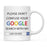 Please Do Not Confuse Your Google Search with My Degree Ceramic Coffee Mug-Set of 1-Andaz Press-Medical Degree-