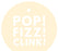 Pop, Fizz, Clink! Circle Gift Tags, Modern Style-Set of 24-Andaz Press-Ivory-