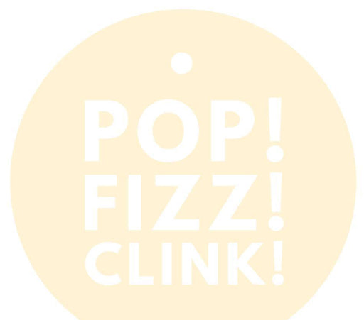 Pop, Fizz, Clink! Circle Gift Tags, Modern Style-Set of 24-Andaz Press-Ivory-