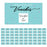 Pre-Printed DIY Scratch-Off Vouchers Couples Date Cards, Valentine's Day Love Coupons-Set of 60-Andaz Press-Polka Dots-