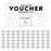 Pre-Printed DIY Scratch-Off Vouchers Couples Date Cards, Valentine's Day Love Coupons-Set of 60-Andaz Press-Polka Dots-